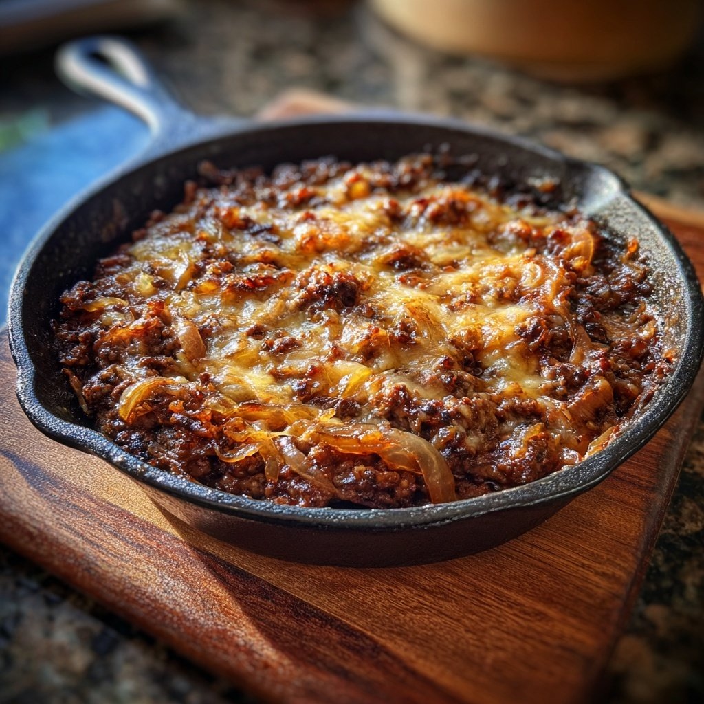 Classic Hamburger Meat Skillet Dinner