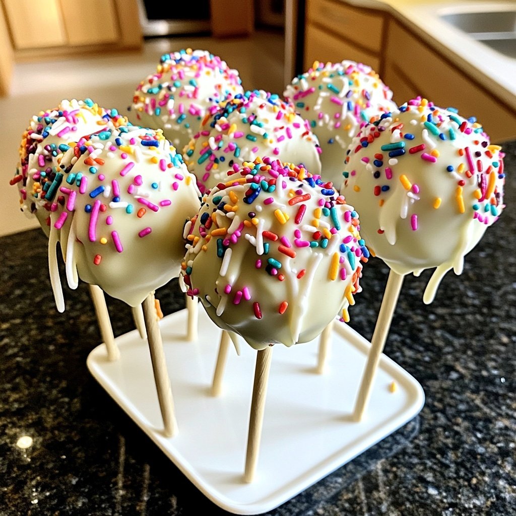 Starbucks Copycat Birthday Cake Pops