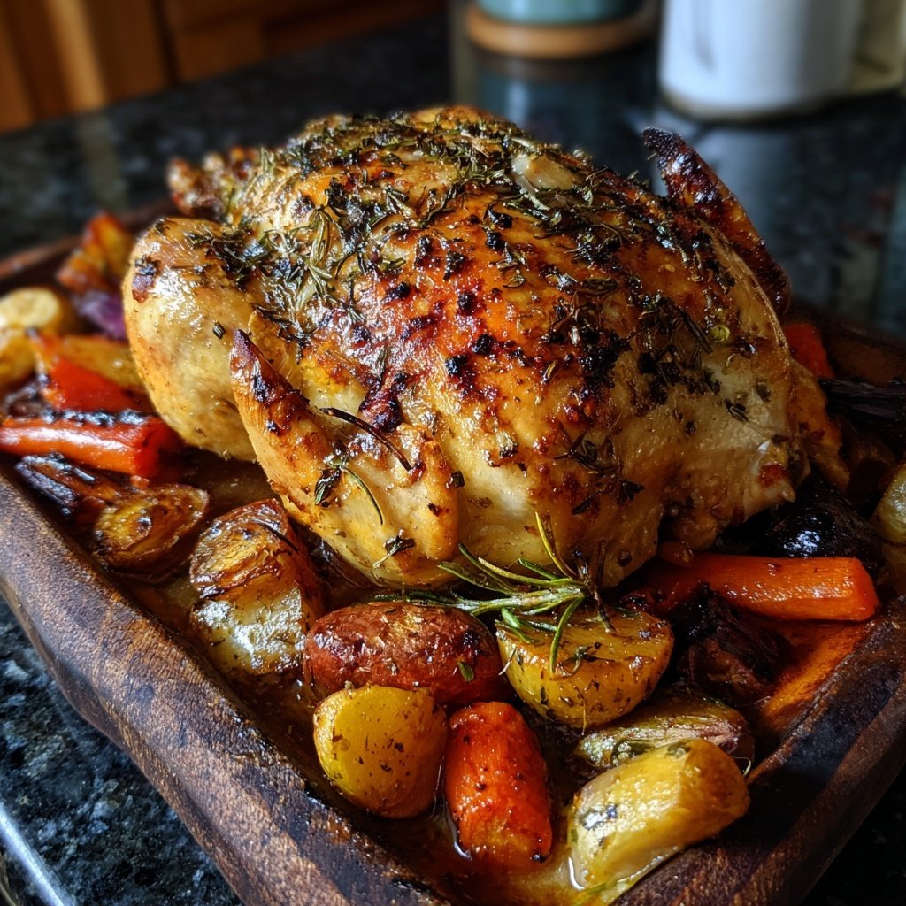 Seasonal & Festive Holiday Roast Chicken