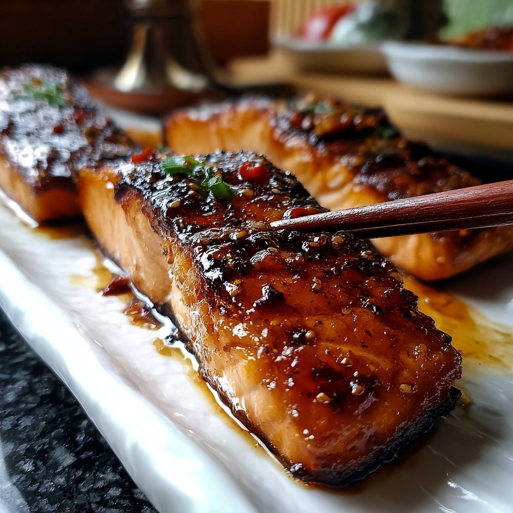 Global Flavors Japanese Teriyaki Salmon