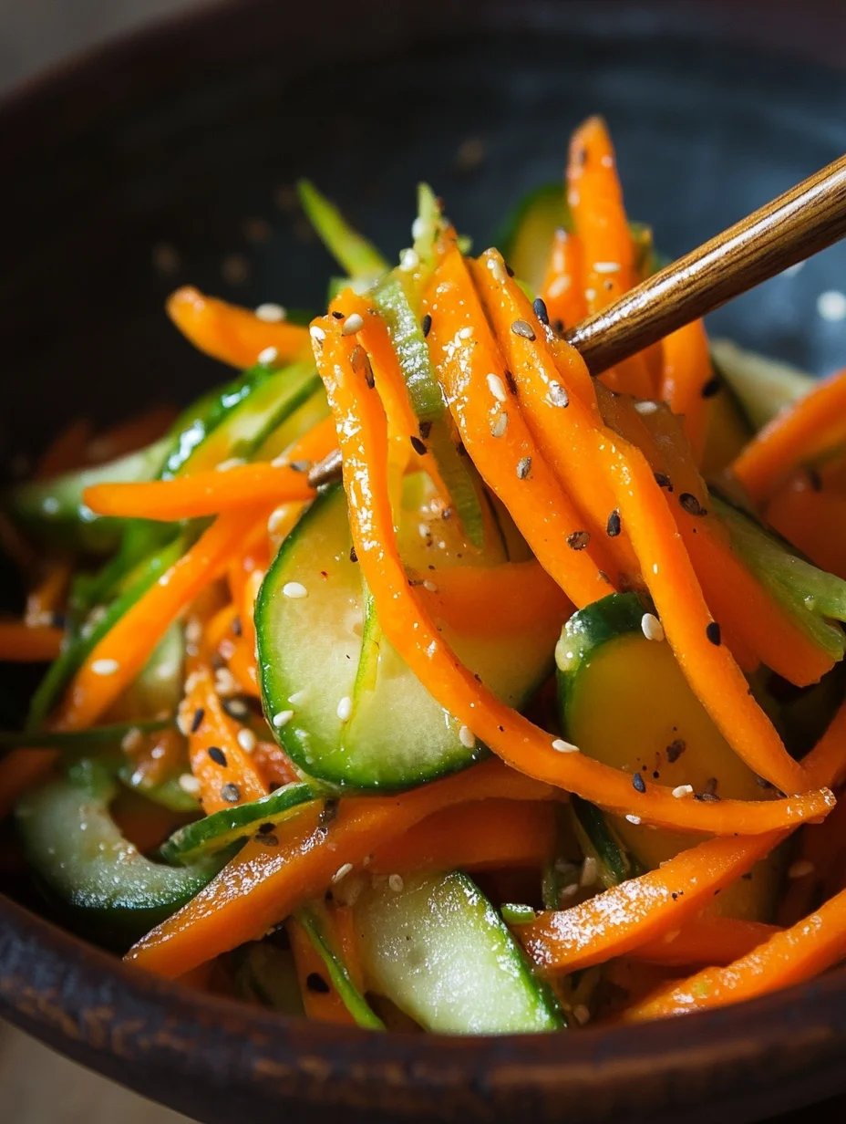 Cucumber Carrot Salad