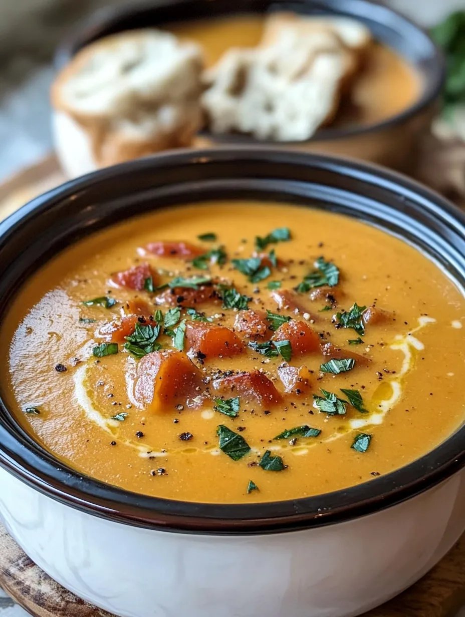 Creamy Tomato Basil Soup