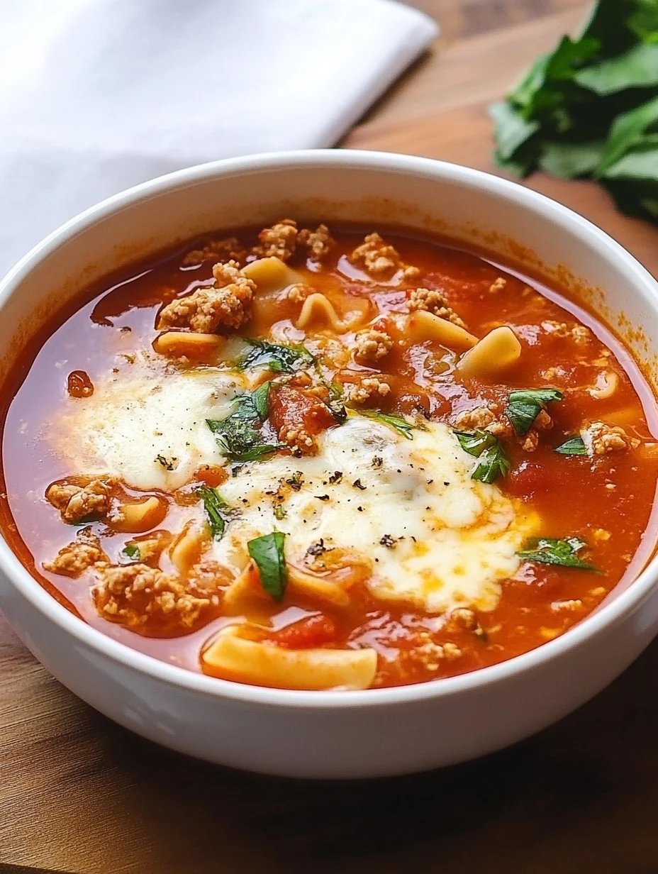 Lasagna Soup