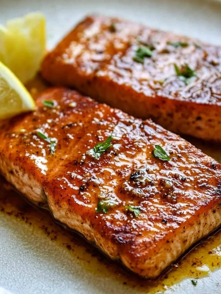 Sweet and Spicy Cajun Brown Sugar Salmon
