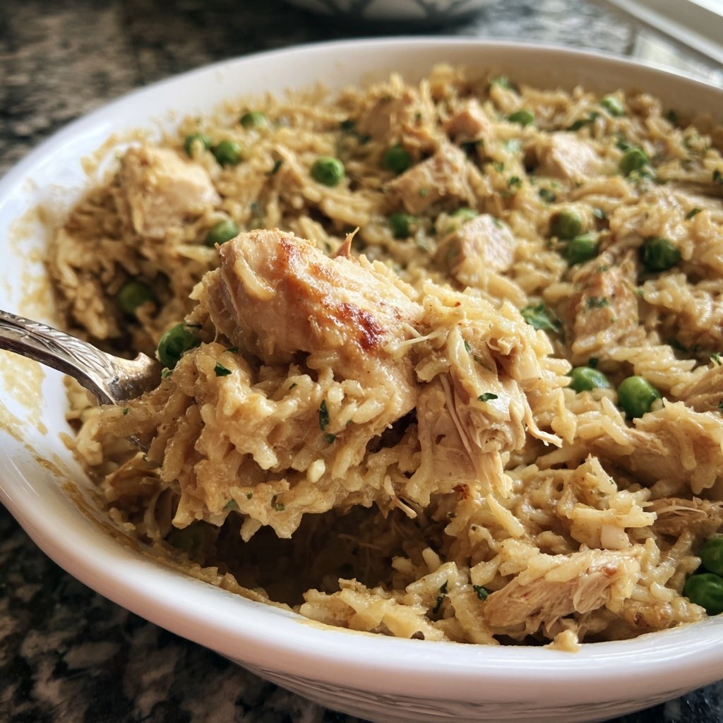 Creamy One Pot Chicken And Rice