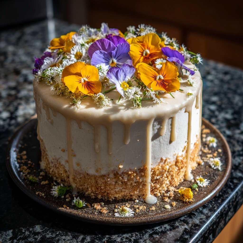 Spring Vanilla Bean Cake