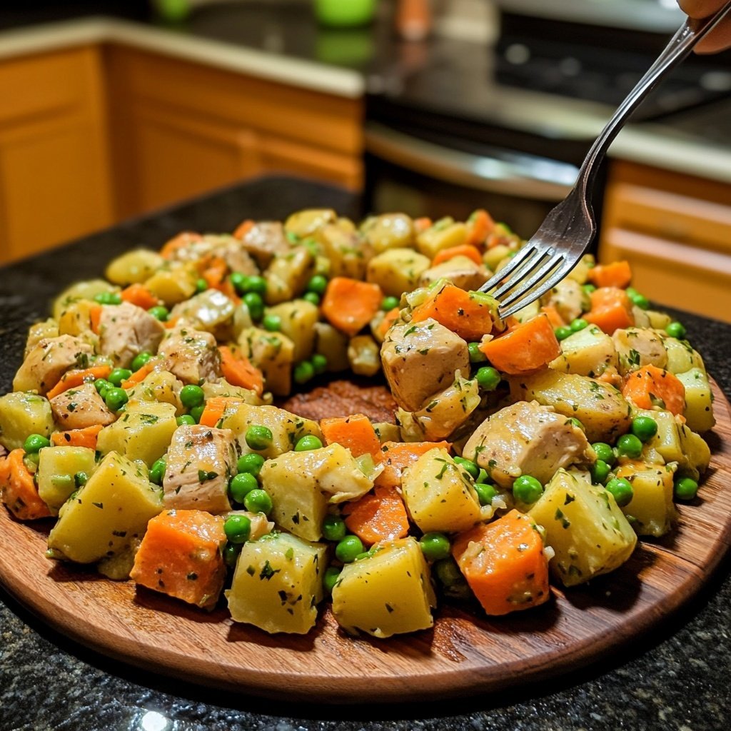 Olivier Salad Wreatg