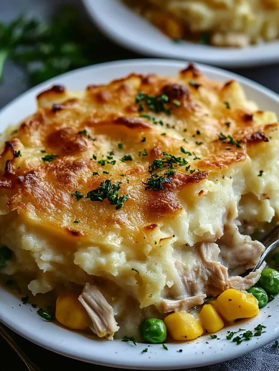 Easy Chicken Shepherd’s Pie