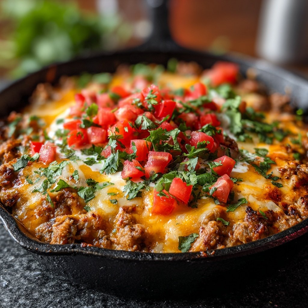Ground Turkey Enchilada Skillet