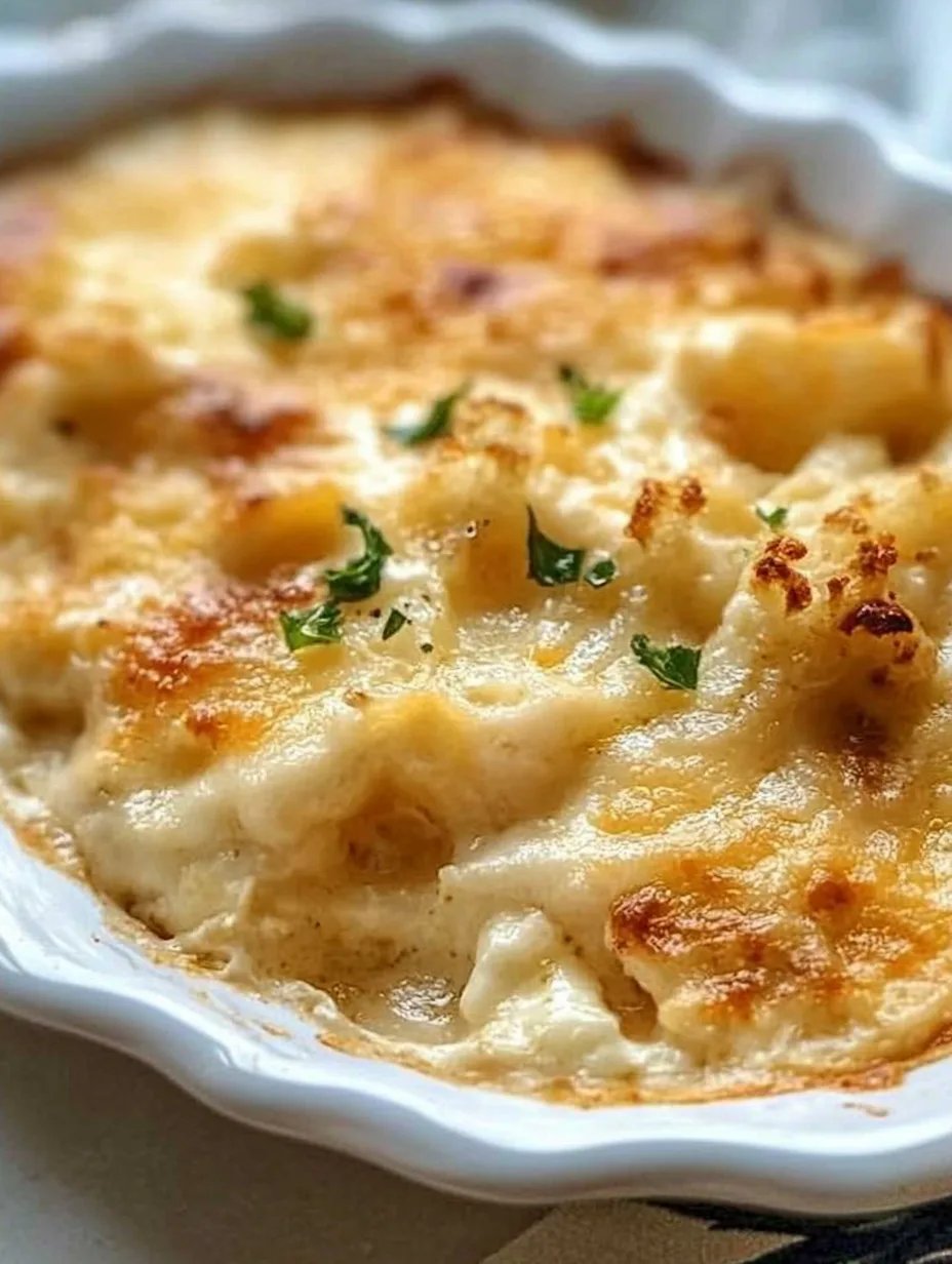 Cauliflower Au Gratin